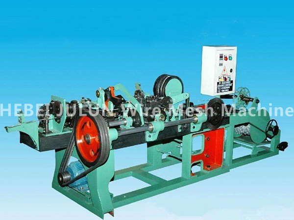 Reverse Barbed Wire Machine